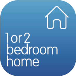 1 or 2 bedroom home